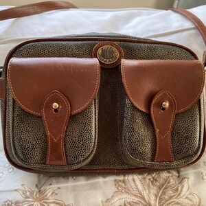Vintage Mark Cross leather handbag